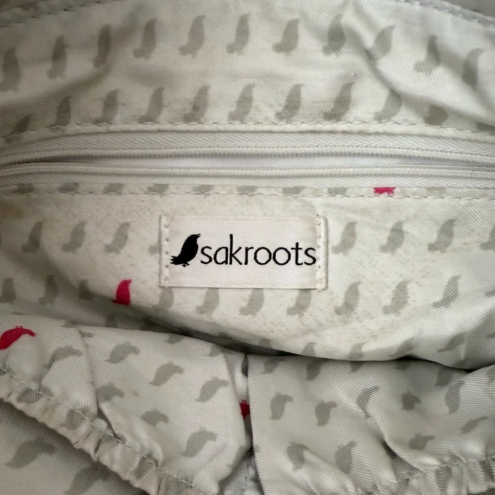 Sakroots Artist Circle Convertible Messenger Backpack Boho Peace Hippie Bag Y2K - Picture 12 of 13